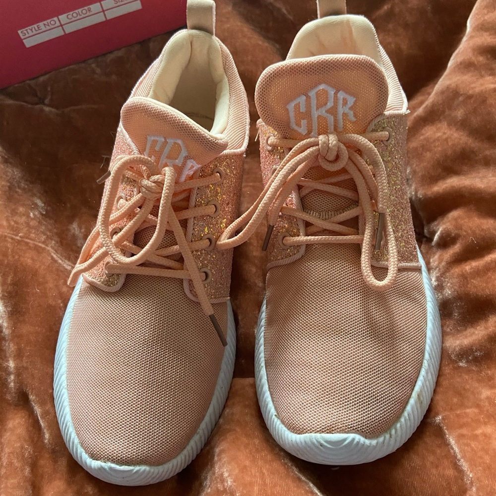 Monogrammed Tennis Shoes